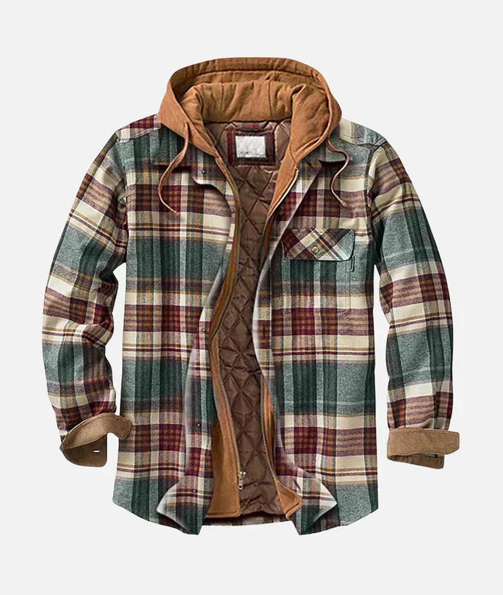 NOHR | Patchwork Waistcoat with Check Pattern