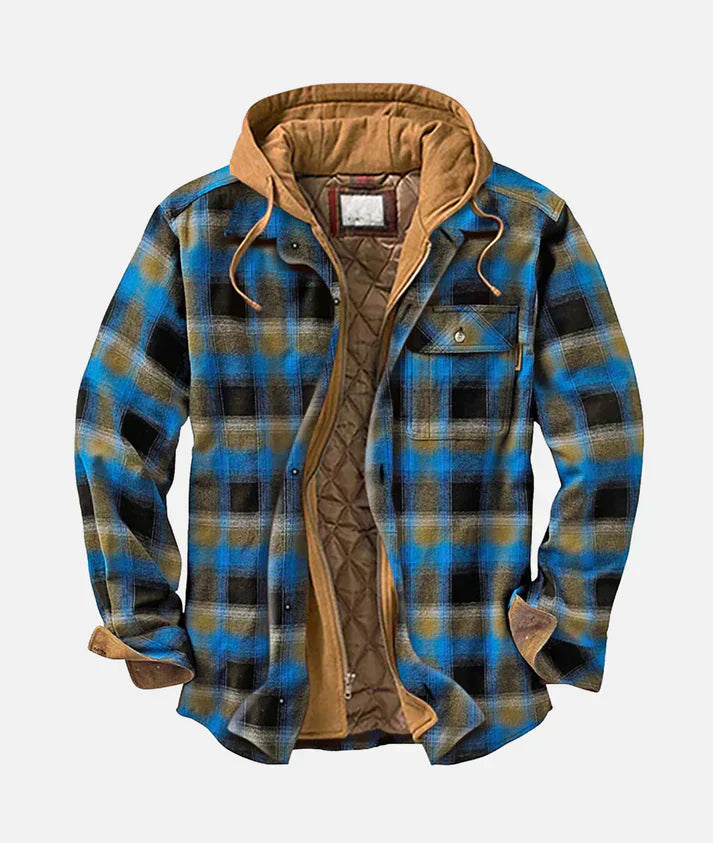 NOHR | Patchwork Waistcoat with Check Pattern