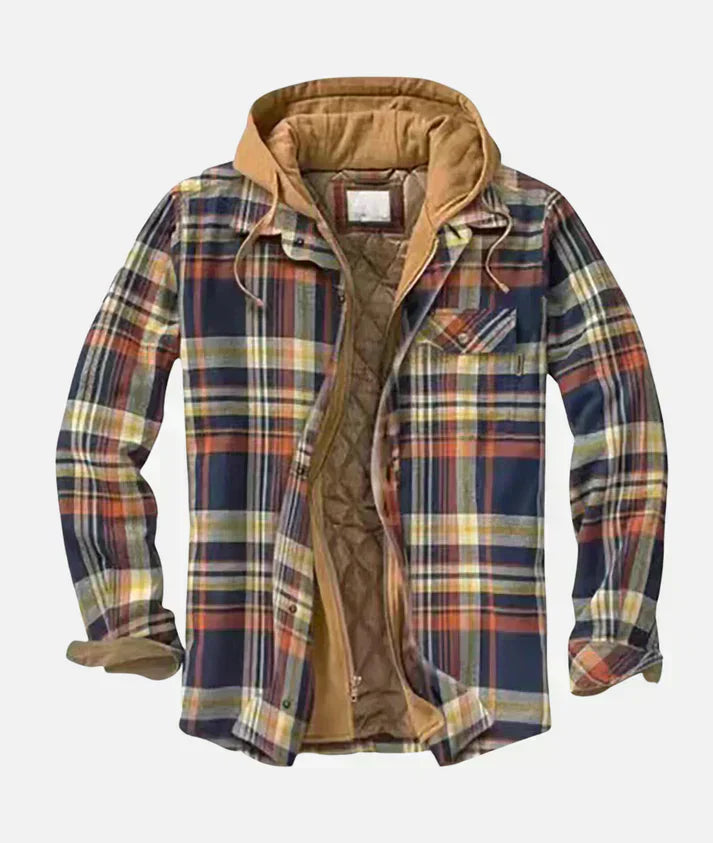 NOHR | Patchwork Waistcoat with Check Pattern