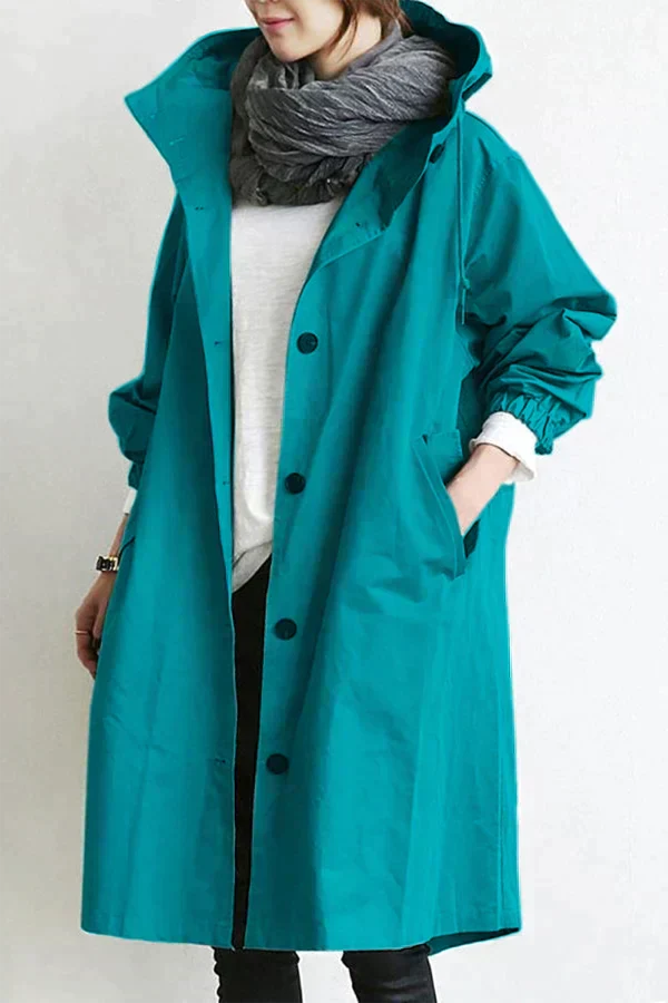 Dorothee – Elegant Water-Repellent Trench Coat