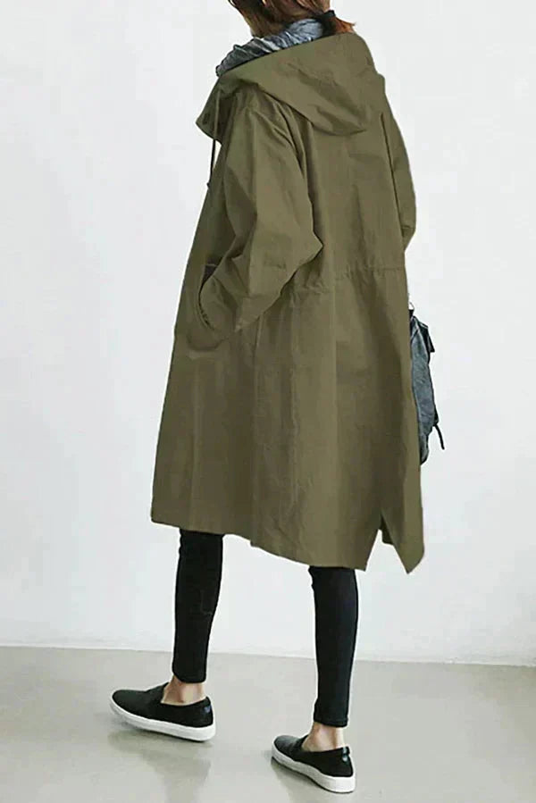 Dorothee – Elegant Water-Repellent Trench Coat