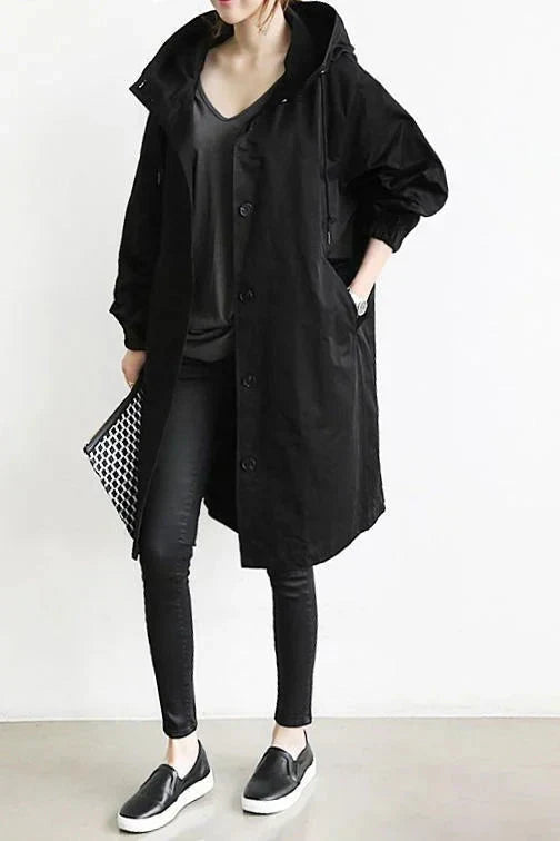 Dorothee – Elegant Water-Repellent Trench Coat
