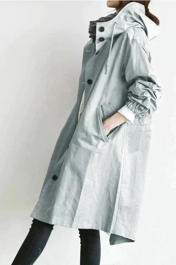 Dorothee – Elegant Water-Repellent Trench Coat