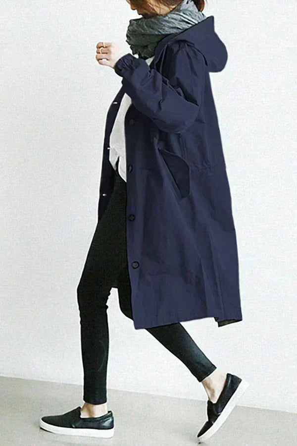 Dorothee – Elegant Water-Repellent Trench Coat